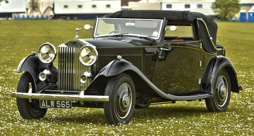 1934 Rolls Royce 20/25 Gurney Nutting 3 position drop head VENDUTO