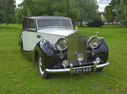 1949 Rolls Royce Silver Wraith James Young touring limousine SOLD