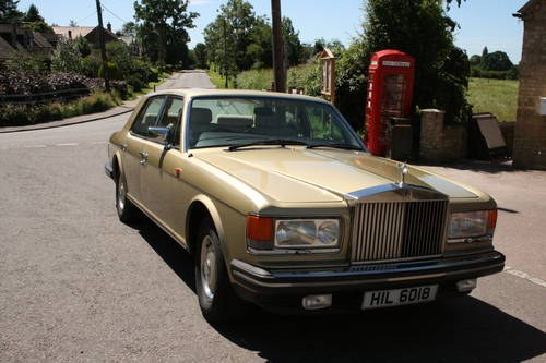 1982 Rolls Royce Silver Spirit SOLD