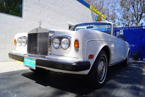 1984 Rolls Royce Corniche Drop Head Coupe 21K orig miles SOLD