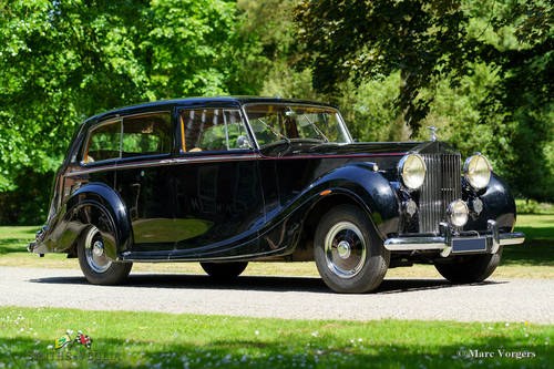 1954 Rolls Royce Silver Wraith in pristine condition, LHD! For Sale