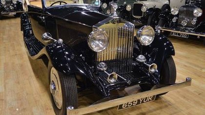 1934 Rolls Royce Gurney Nutting Owen Sedanca 3 Position DH