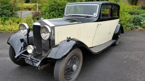 REMAINS AVAILABLE. 1933 Rolls Royce 20/25 For Sale by Auction