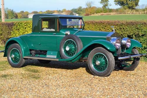 1924 Rolls-Royce Silver Ghost Coupe LHD For Sale