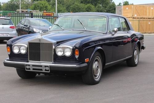 1976 Rolls Royce Corniche Coupe V8 For Sale by Auction