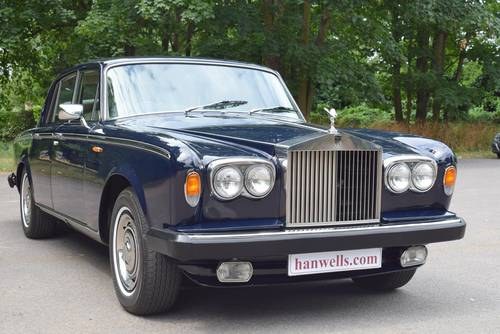1978 S Rolls Royce Silver Shadow Series II in Exeter Blue For Sale