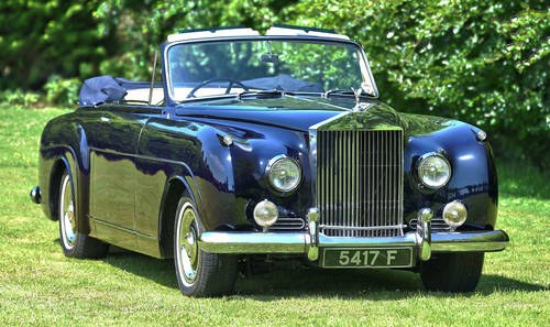 1959 Rolls Royce Silver Cloud 1 H.J. Mulliner Drophead Coupe For Sale
