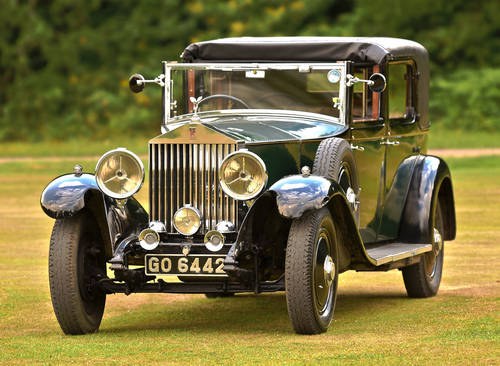 1930 Rolls Royce 20/25 Hooper Sedanca DeVille VENDUTO