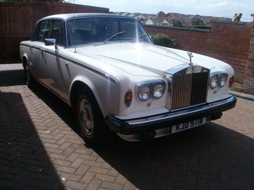 AUGUST AUCTION. 1980 Rolls Royce Shadow For Sale by Auction