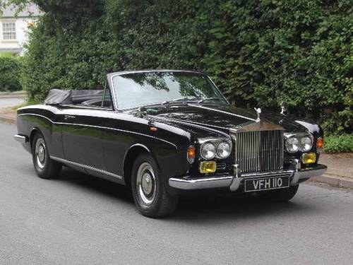 1971 Rolls Royce MPW Convertible - Ex 'Carry on Film Producer' In vendita