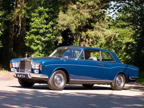 1970 Silver Shadow MPW Coupe For Sale