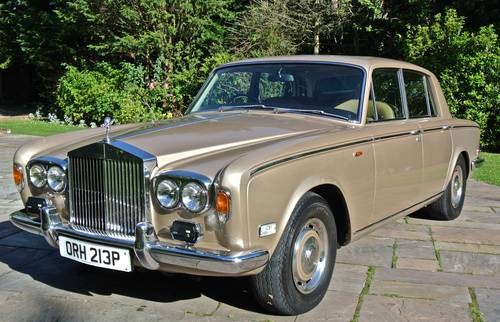 1976 ROLLS ROYCE SILVER SHADOW  ONLY 26K MILES 2 OWNERS FROM NEW! For Sale