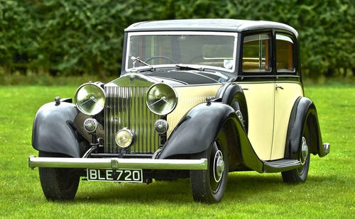 1934 Rolls Royce 20/25 Sports Saloon by Hooper For Sale