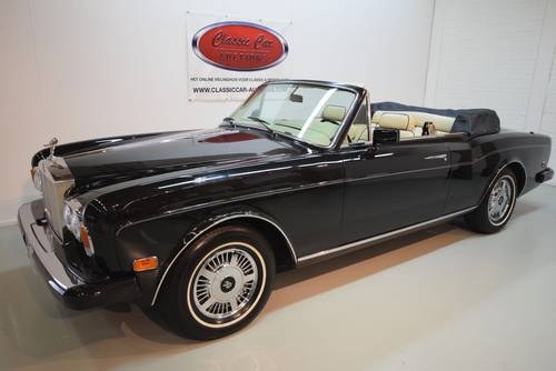 Rolls Royce Corniche Convertible II 1986 For Sale by Auction