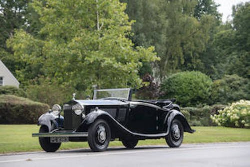 1933 Rolls-Royce 20/25hp Three-position Drophead Coupé For Sale by Auction