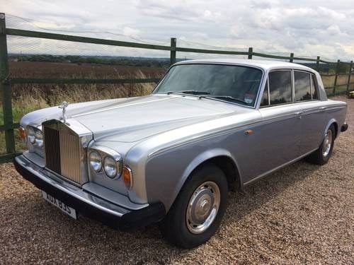 1977 ROLLS ROYCE SILVER SHADOW II ONLY 61,000 MILES SOLD