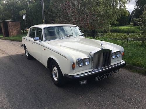 1978 Rolls Royce Shadow 2 for sale at EAMA auction 16/9 For Sale by Auction