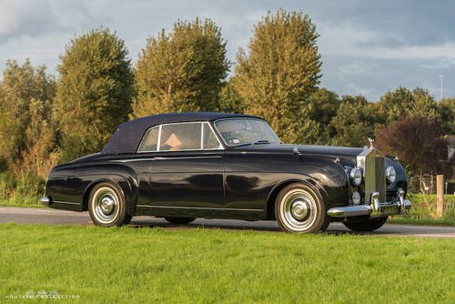 1957 ROLLS ROYCE CONVERTIBLE, SILVER CLOUD I, DROPHEAD COUPE For Sale
