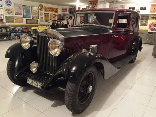 1933 Rolls Royce 20/25 Hooper Sports Saloon In vendita