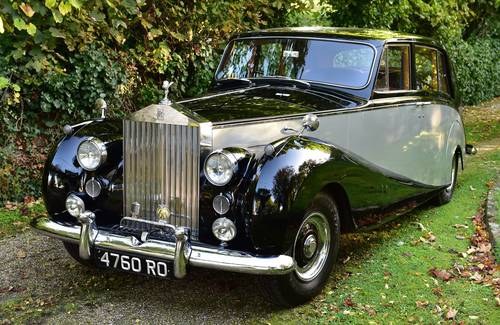 1958 Rolls Royce Silver Wraith Hooper Empress Touring  SOLD
