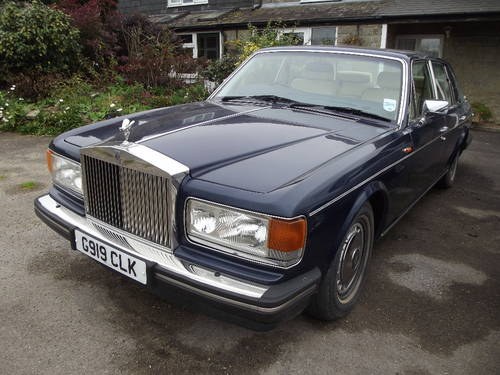 Lot 20 - A 1990 Rolls Royce Silver Spirit - 05/11/17 For Sale by Auction