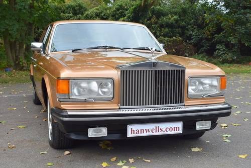 1981 W Rolls Royce Silver Spirit in Honey Gold For Sale