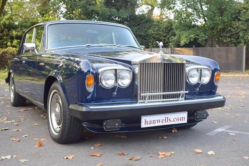 1980 V Rolls Royce Silver Shadow Series II in Exeter Blue  For Sale