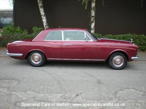 1969 Rolls Royce Mulliner Park Ward 2 Door Coupe In vendita