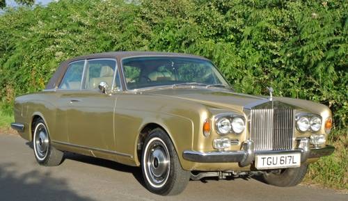 1973 ROLLS ROYCE CORNICHE COUPE  Low miles history from new  In vendita