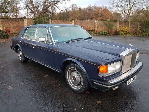 DECEMBER AUCTION. 1982 Rolls Royce Silver Spur For Sale by Auction