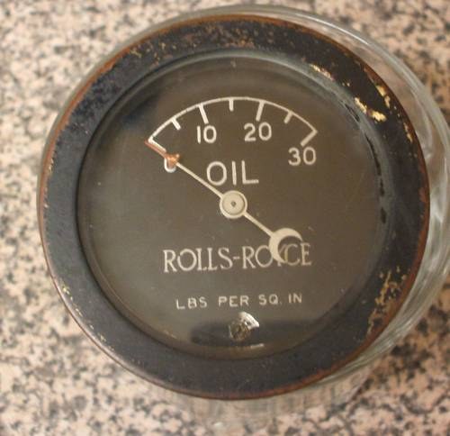 1925 Oil Pressure Gauge In vendita