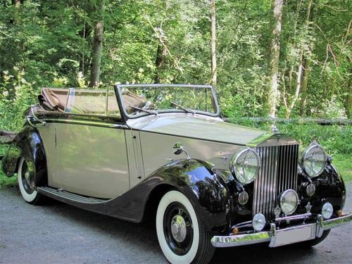 1950 Silver Wraith Drophead Coupe In vendita