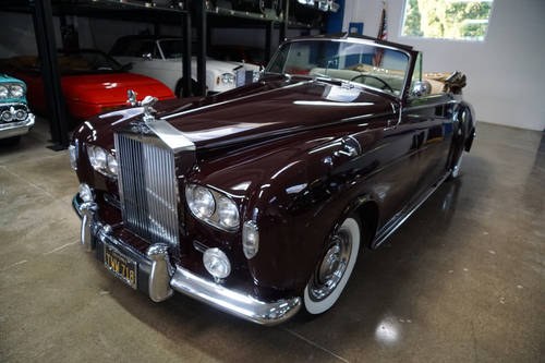 1963 Rolls Royce Silver Cloud III Drophead Mulliner Coupe VENDU