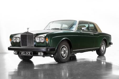 1976 Rolls Royce Corniche Coupe LHD one owner 25.000km SOLD