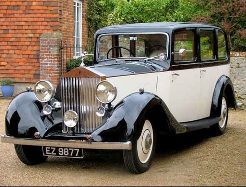 1938 Wedding Car Rolls Royce 25/30  "Princess Eloise" In vendita