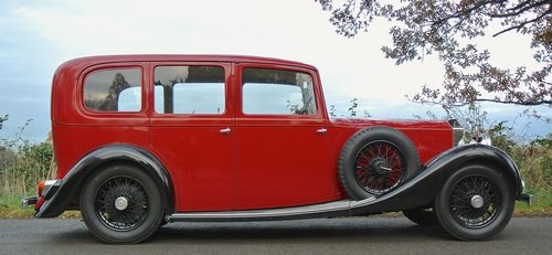 1935 ROLLS ROYCE 20/25 HOOPER LIMOUSINE  History from new ! For Sale