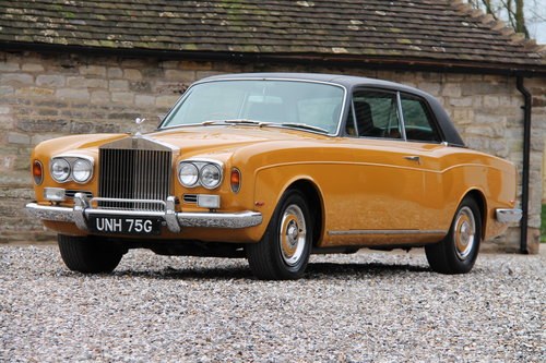 1969 ROLLS-ROYCE MULLINER PARK WARD COUPÉ Ex Mickey Most For Sale by Auction
