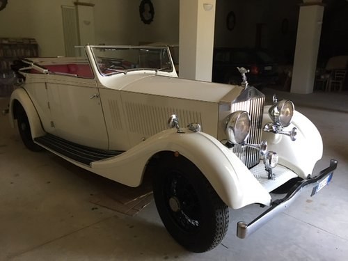 1936 Rolls Royce 25/30 Pass & Joyce All Weather Cabriolet For Sale