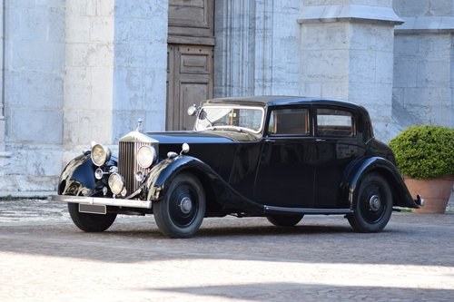 1937 Rolls Royce 25/30 Sports Saloon par Hooper For Sale by Auction