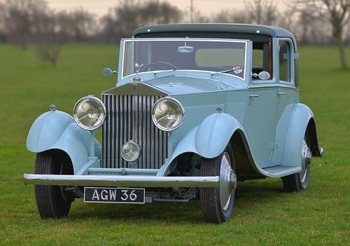 1933 Rolls Royce Phantom II Continental Sedanca De Ville VENDU