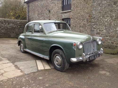 1961 Rover P4 100 - Overdrive - Excellent Chassis. For Sale