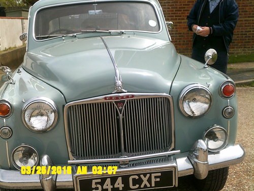1961 ROVER P4 80 SOLD