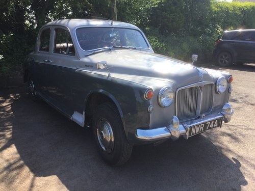 Rover P4 100 - Overdrive - 1961 For Sale