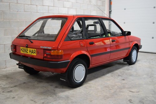 1990 Rover Maestro 1.3 Clubman, Just 5,353 Miles. Best Available? VENDUTO