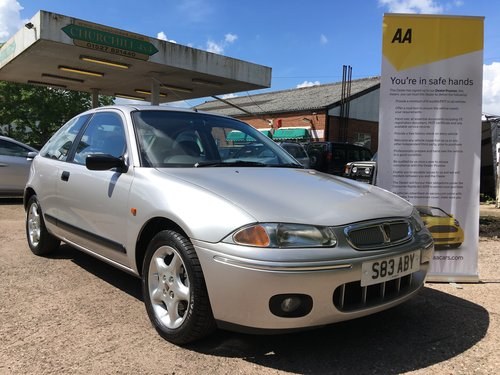 1998 Rover 200 Vi ONLY 31,000 miles 2 owners VENDUTO