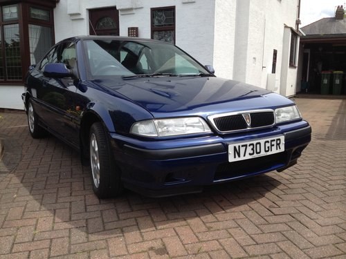 1995 Rover 216 Coupe Tahiti Blue SOLD