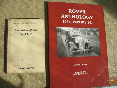 Two Rover publications for the early models SOLD