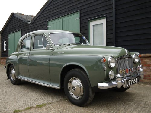 1960 ROVER P4 100 SALOON WITH OVERDRIVE - GREAT VALUE !! SOLD