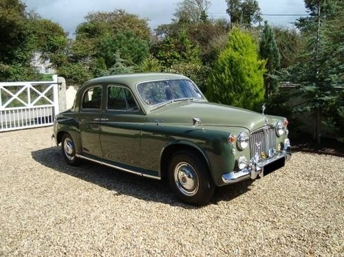 Lot 37 - A 1961 Rover 100 P4 - 15/07/18 For Sale by Auction