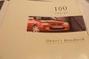 2002 ROVER 100 OWNERS  MANUAL SOLD